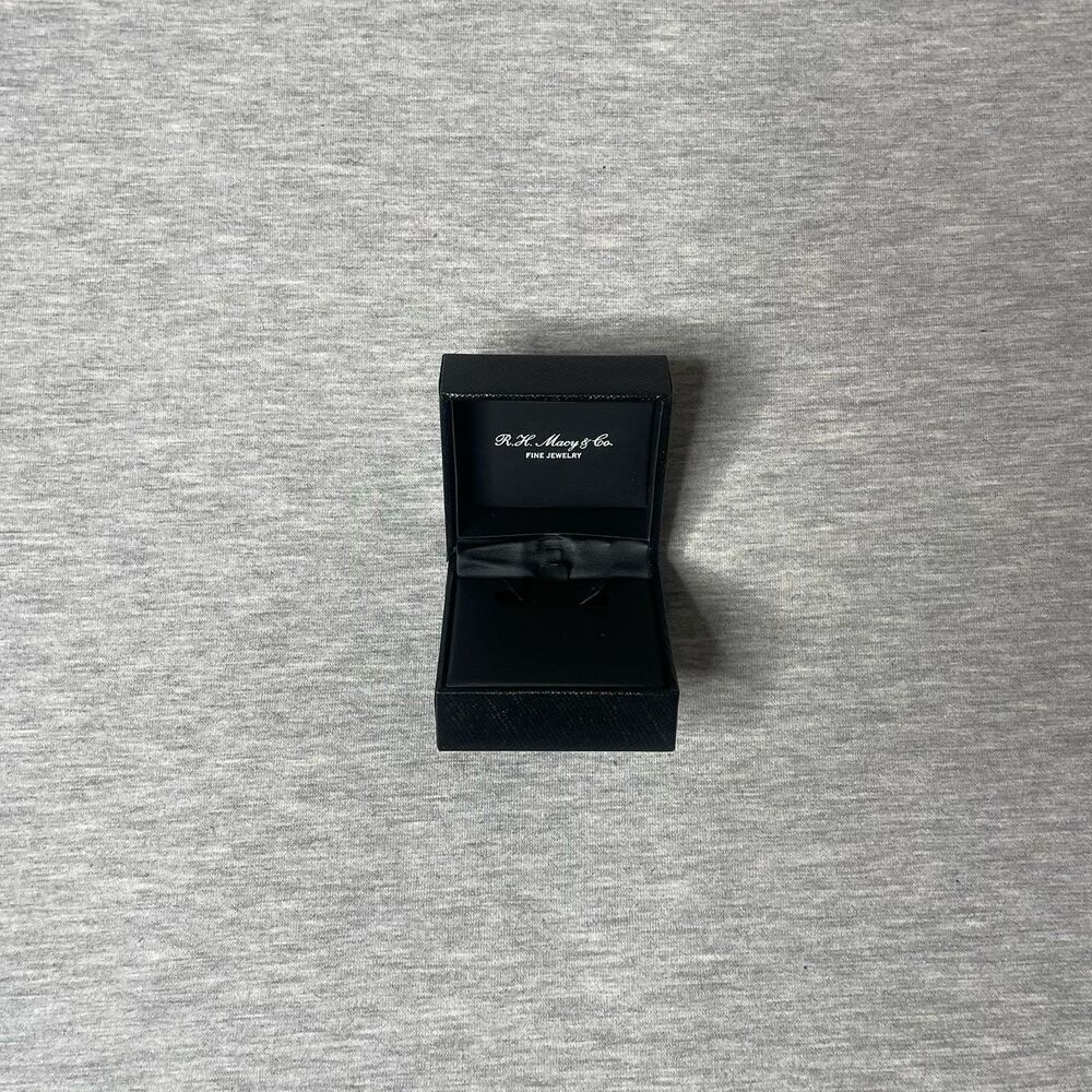 Macy’s 2.5”x 2.5” Earring & Ring Jewelry Gift Box